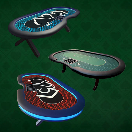 wide range of poker tables at poker merchant