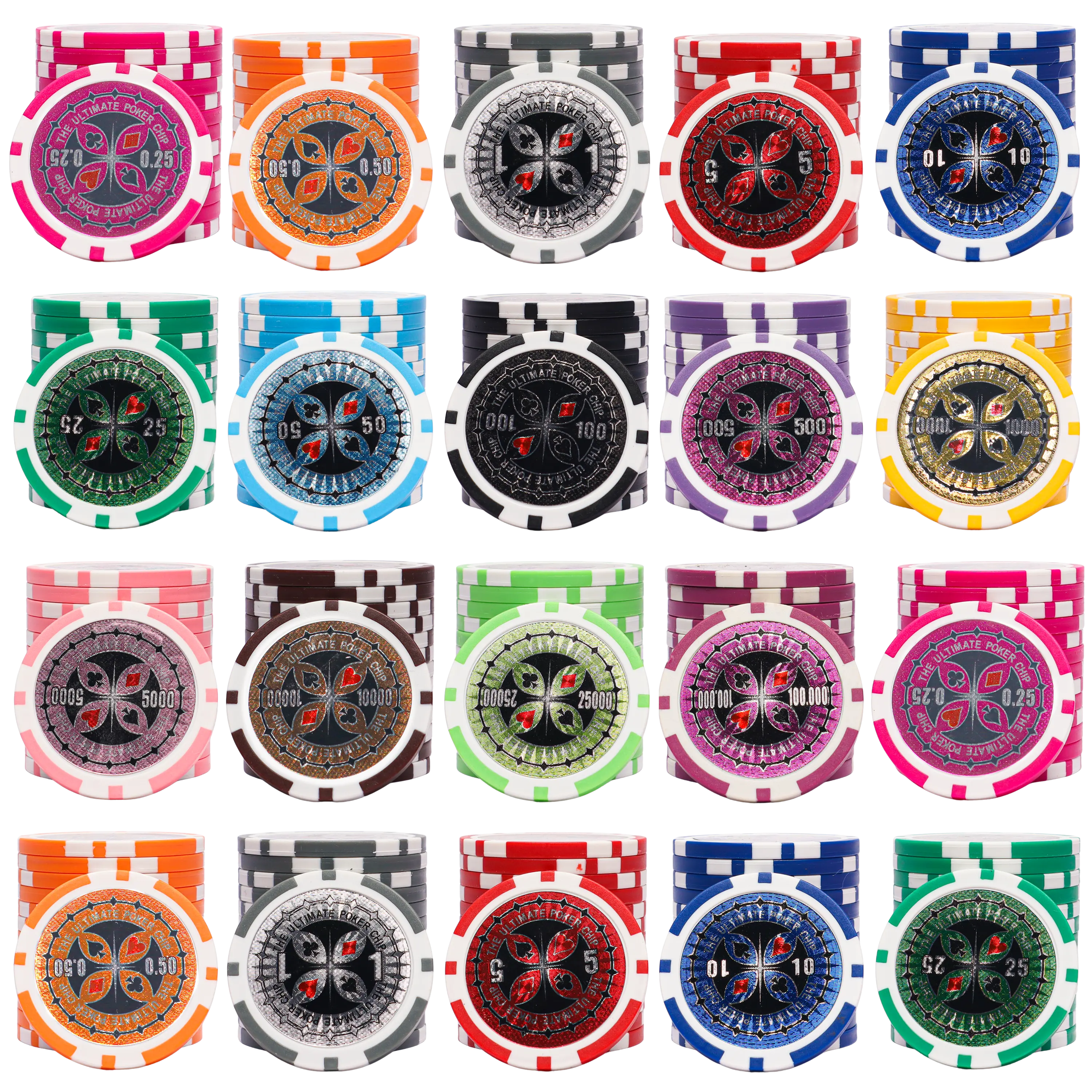 ポーカーセット THE ULTIMATE POKER CHIP 約500枚 Poker Chips