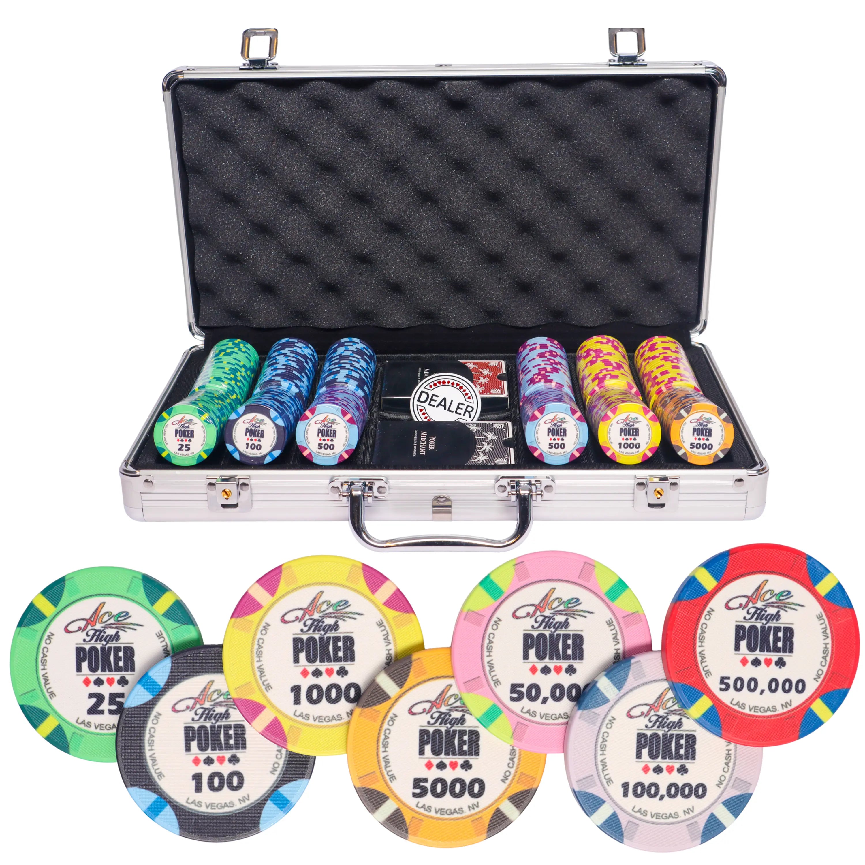 Poker Set WSOP Ace High 300 | Poker Merchant