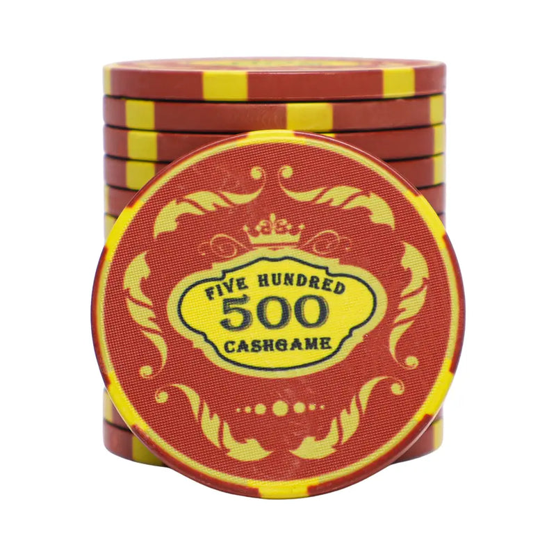 Ceramic Crown Poker Chip 500