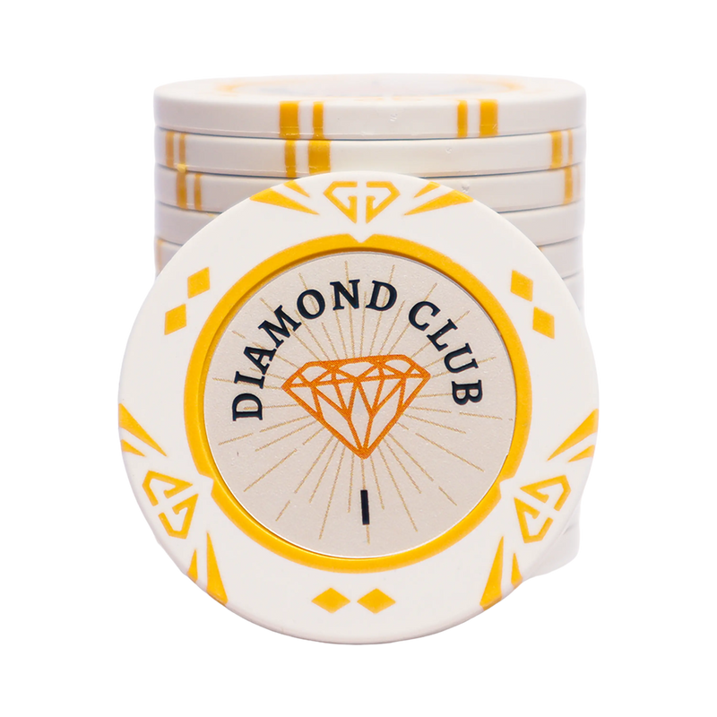 Diamond Club Poker Chip 1