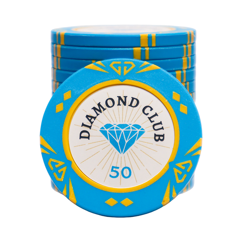 Diamond Club Poker Chip 50