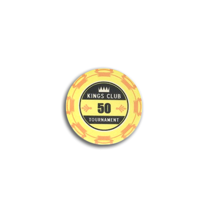kings club tournament 50 yellow