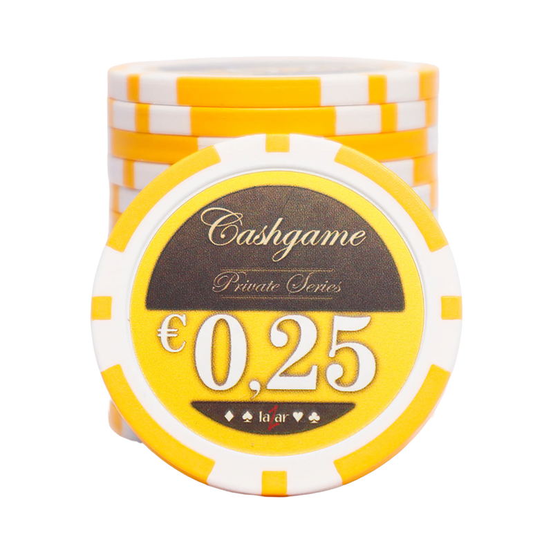 Lazar Cash Game Poker Chip 0.25