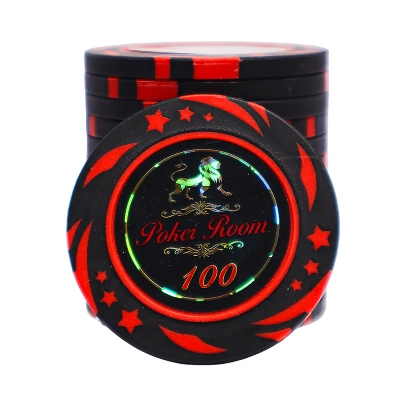 Lion Poker Room Poker Chip 100