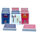 Modiano Cartes Texas Poker Bleu Clair - Plastique Résistant, Index Jumbo, Fabriqué En Italie - 3