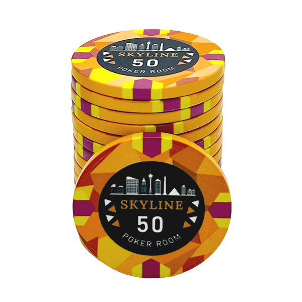 Skyline Ceramic Poker Chip 50
