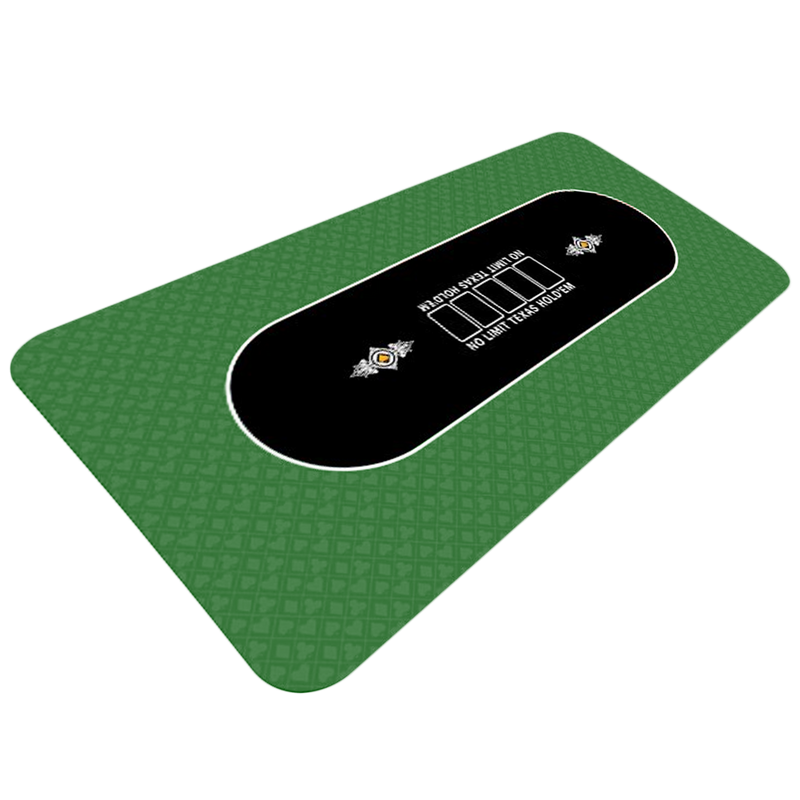 Poker Mat Luxury Green 160x80
