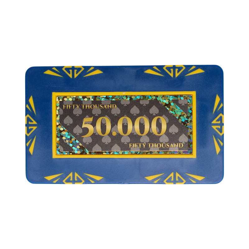 Poker Plaque Diamond 50.000