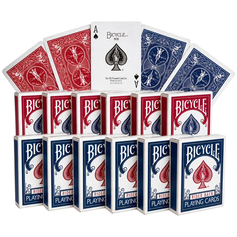 Poker Playing Cards Bicycle Paper 2 index 12 pcs