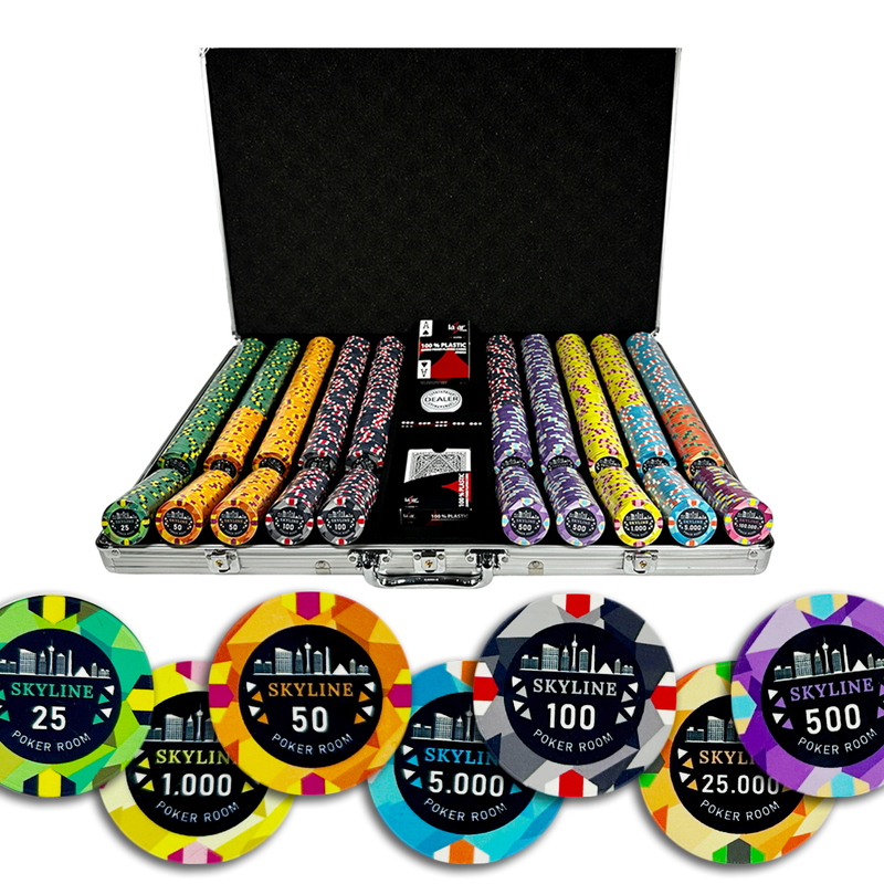 Poker Set Gift Deal Skyline Exclusive 1000 - view 2