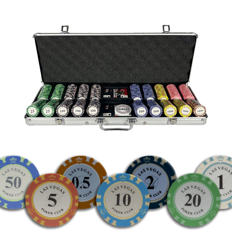 Poker Set Gift Deal Vegas Poker Club 500 - view 2