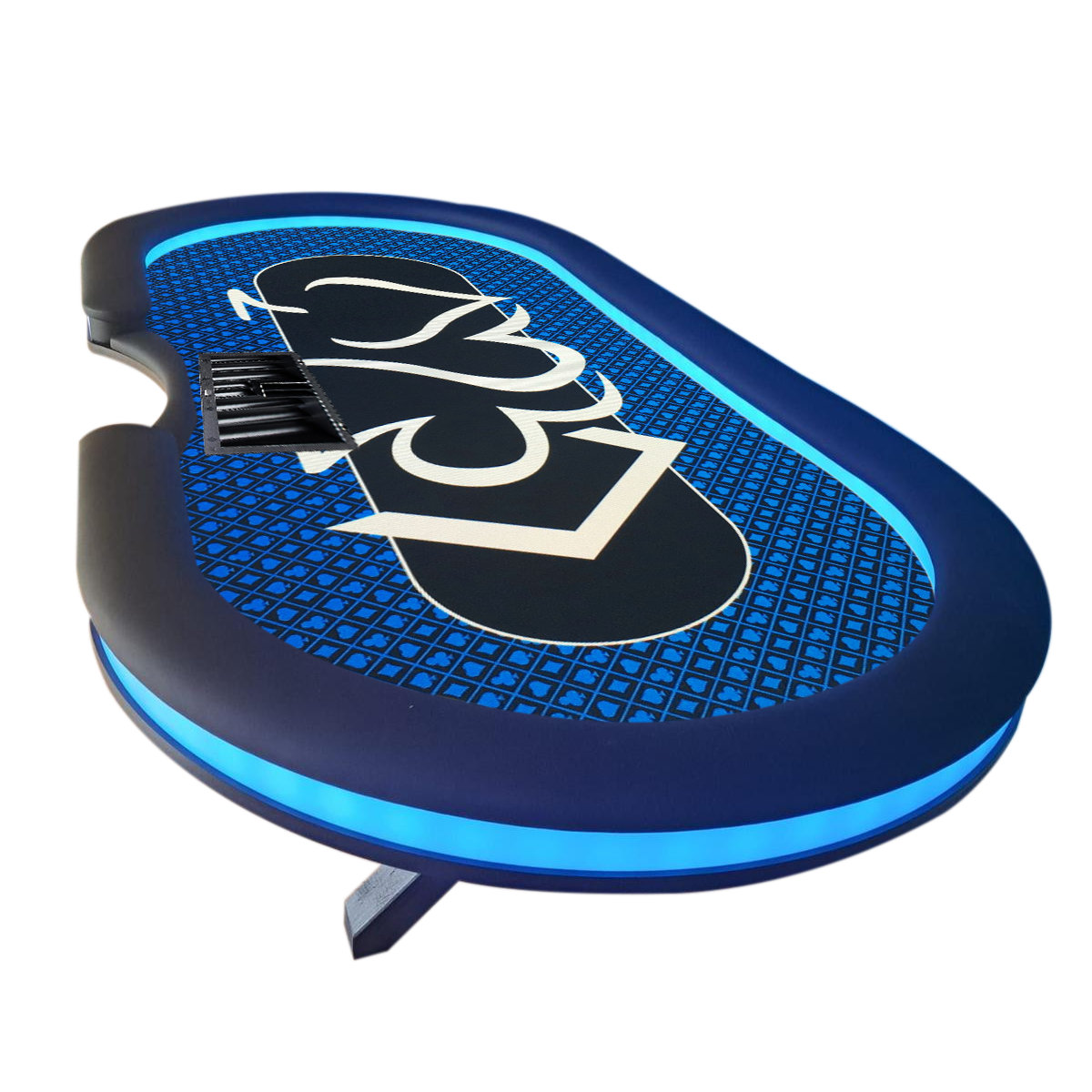 LED inside/out Poker Tables