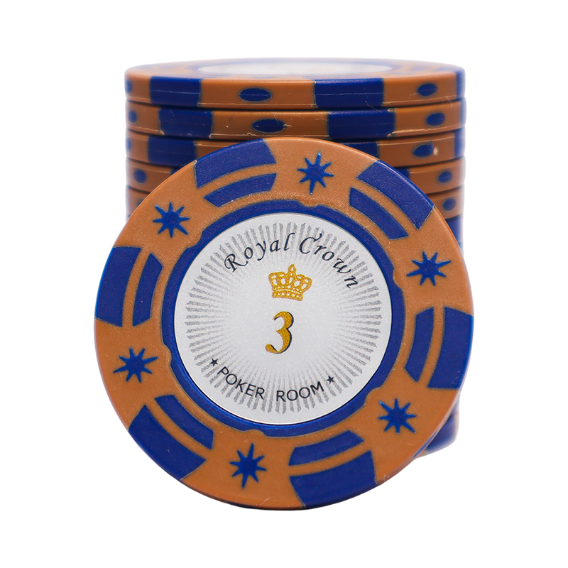 Royal Crown Poker Chip 3