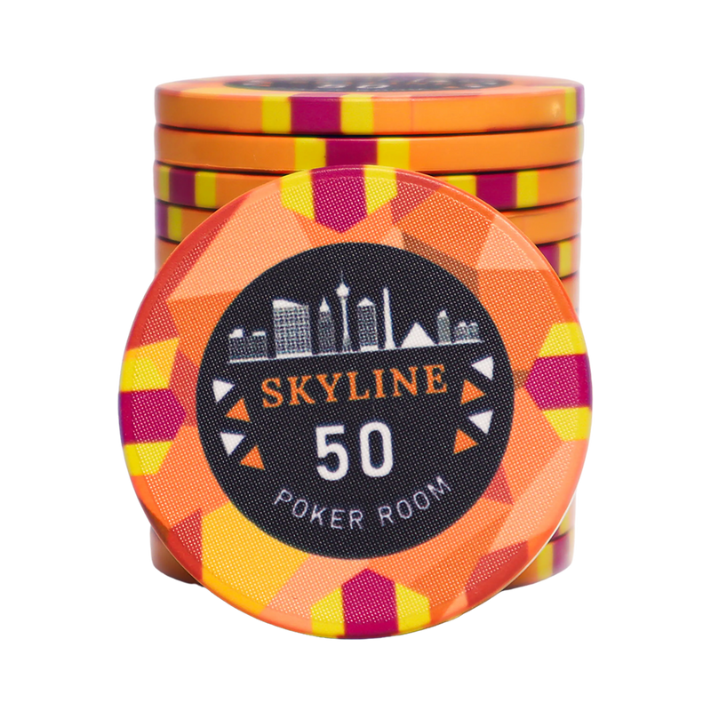 Skyline Ceramic Poker Chip 50