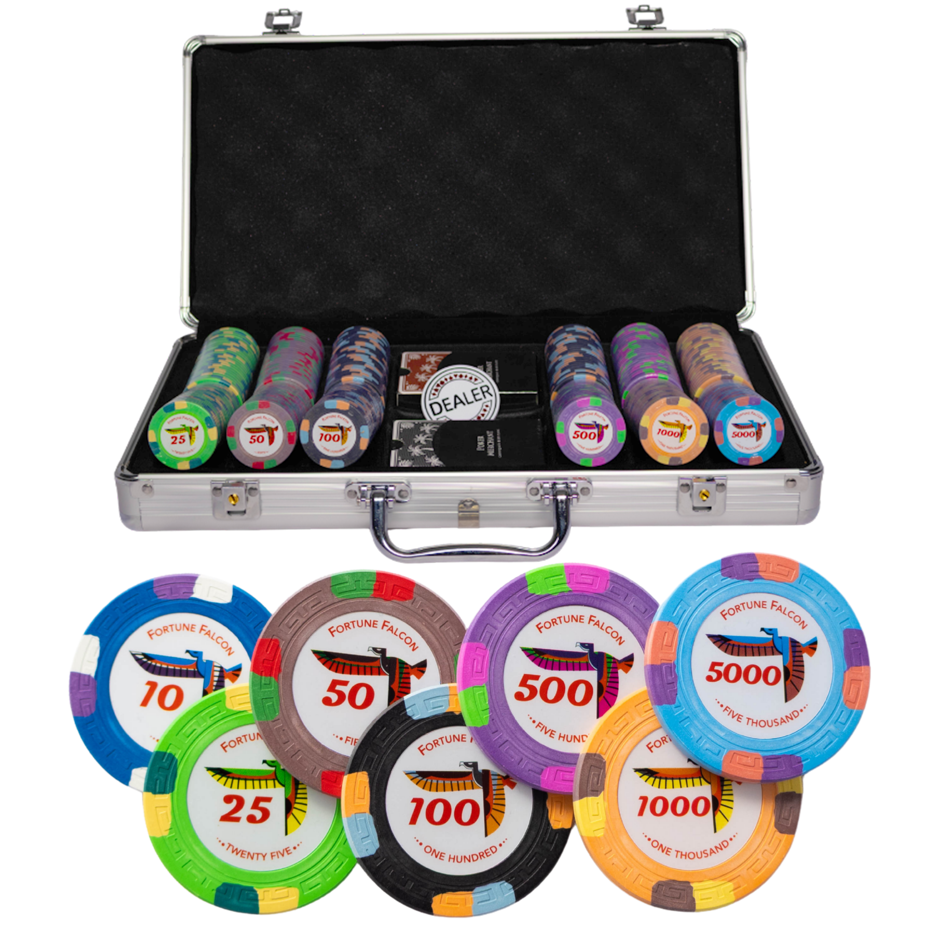 The Falcon Poker Set 300 | Poker Merchant