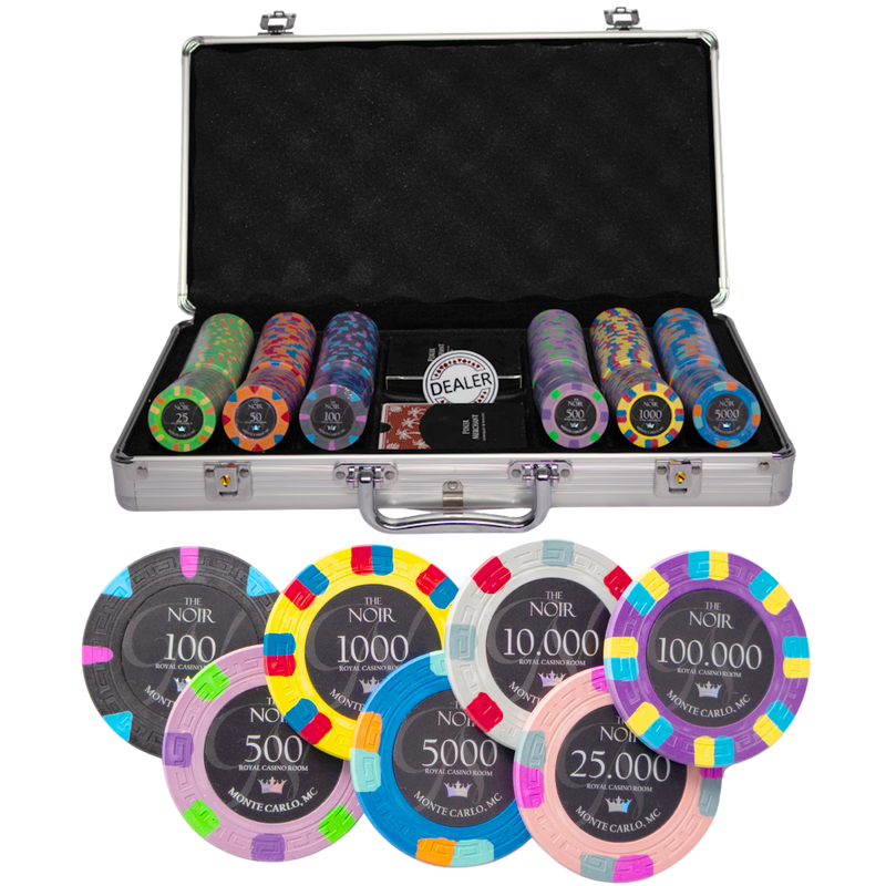 The Noir Poker Set 300