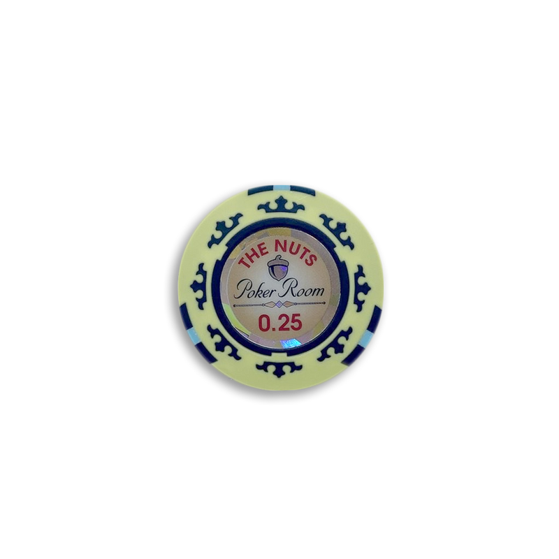 The Nuts Poker Chip 0.25