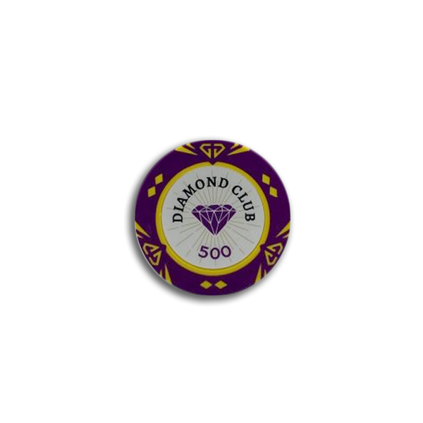 Diamond Club Poker Chip 500