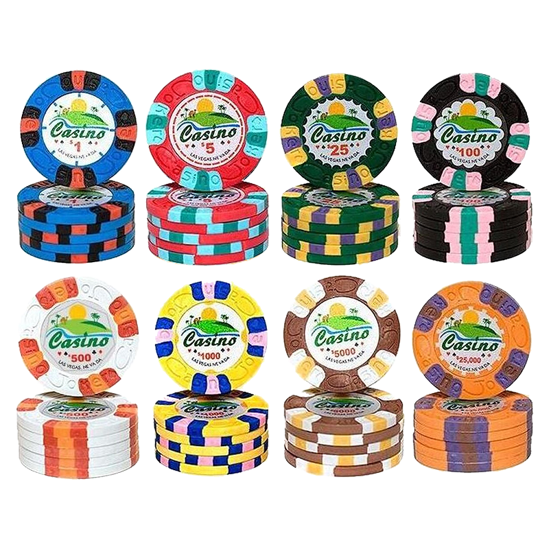 Poker Chips Set Joker Casino 1000
