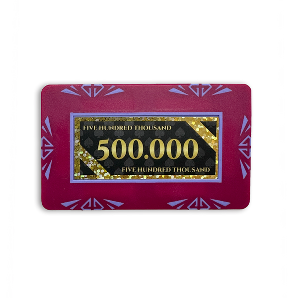 Poker Plaque Diamond 500.000