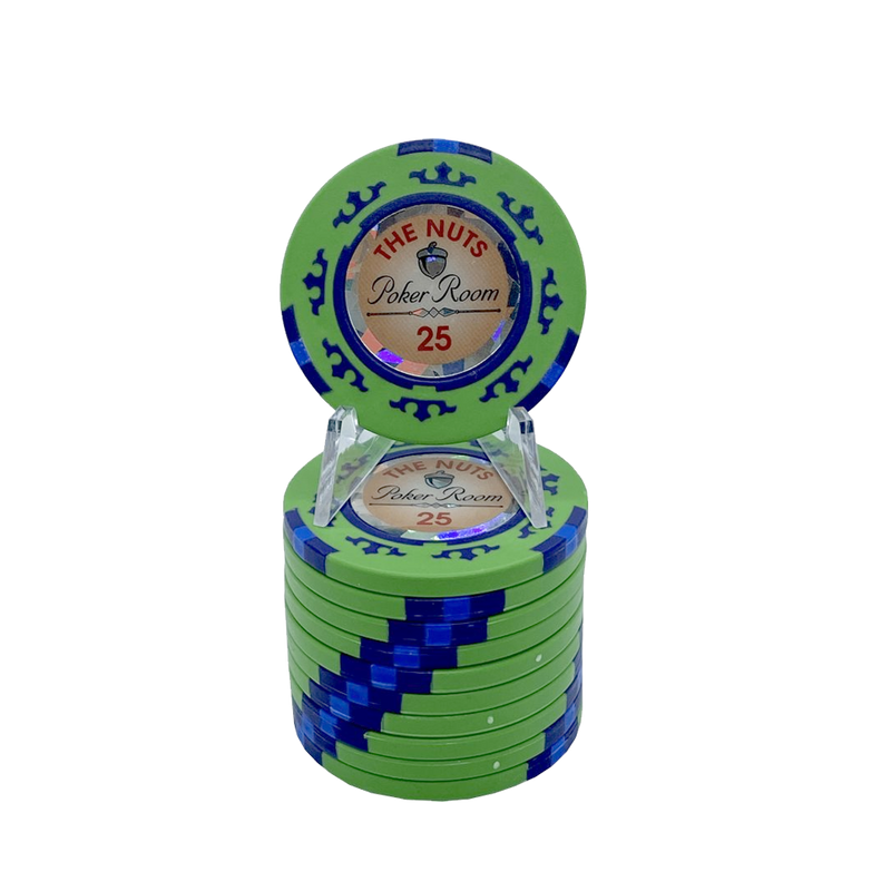 The Nuts Poker Chip 25