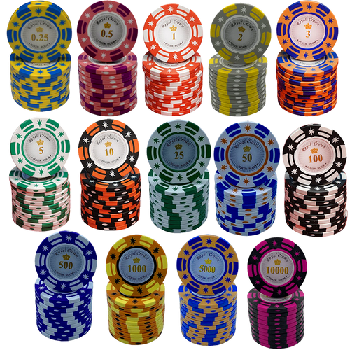 Poker Set Royal Crown 300