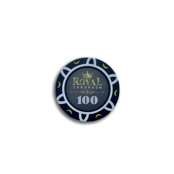 Royal Cardroom Poker Chip 100