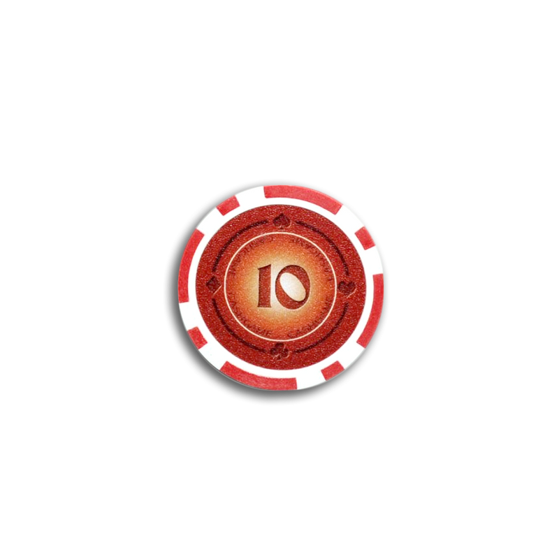 Lazar Suits Poker Chip 10