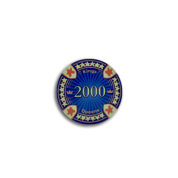 Kings & Queens Poker Chip 2000