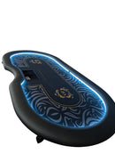 Pokerbord Ambiance Grön 270 LED inuti