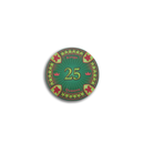 poker chip fiche kings en queens 25 green red white