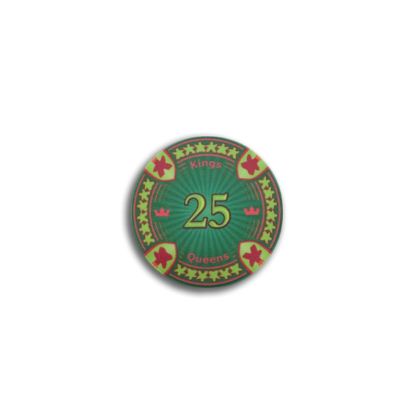 Kings & Queens Poker Chip 25