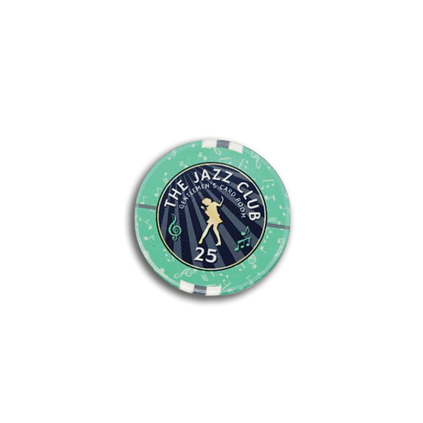 The Jazz Club Poker Chip 25