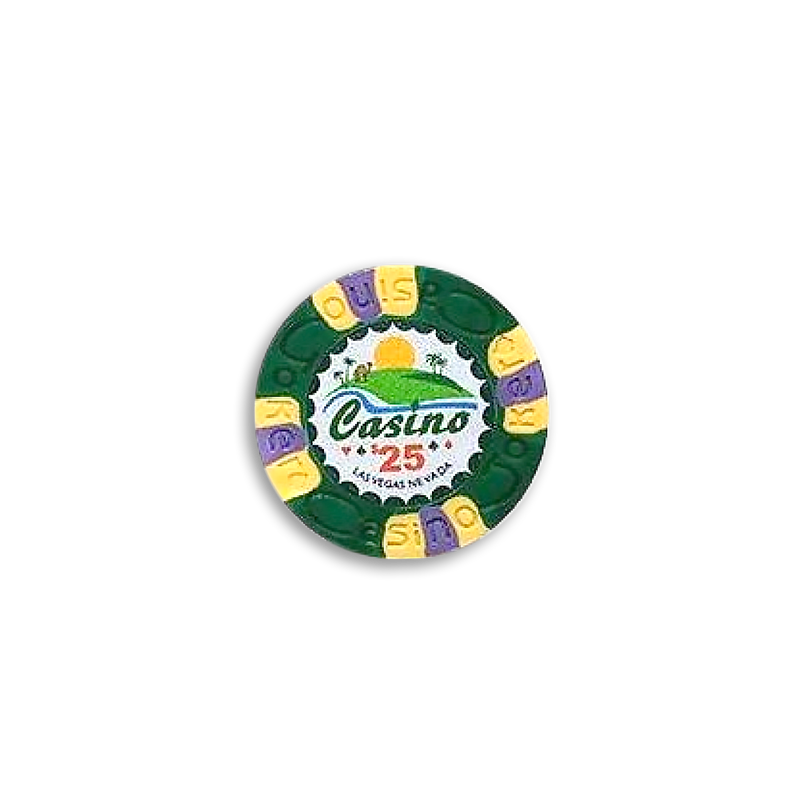 Joker Casino Poker Chip 25