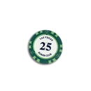 Ceramic Las Vegas Poker Chip 25