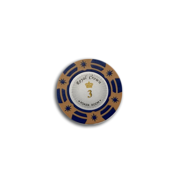 Royal Crown Poker Chip 3