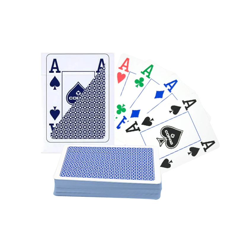 COPAG Poker Deck Jumbo 4 Face Rood kopen - 100% kunststof speelkaarten COPAG Poker Deck Jumbo 4 Face Rood kopen - 100% kunststof speelkaarten