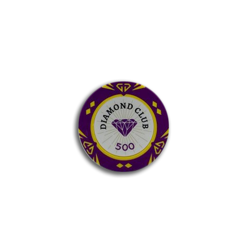 Diamond Club Poker Chip 500