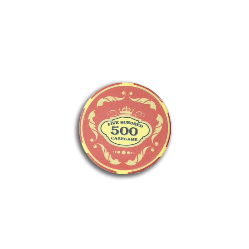 Ceramic Crown Poker Chip 500