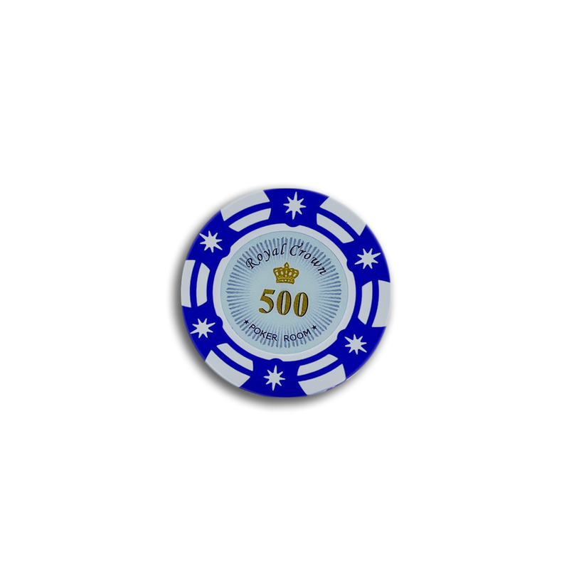 Royal Crown Poker Chip 500