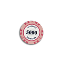Ceramic Las Vegas Poker Chip 5000