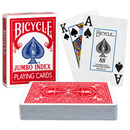 Poker Playing Cards Bicycle Jumbo Red 2 Index