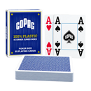 Poker Playing Cards COPAG Plastic Blue 4 Index
