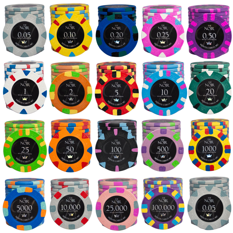 Pokerchips The Noir 300 Chips
