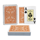 Poker Playing Cards Fournier 2818 Plastic Orange 2 Index