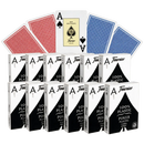 Carte da Poker Fournier 2800 Plastica 2 Indici 12 pz