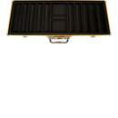 Pokerkoffer Aluminium Goud 500