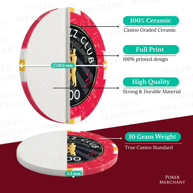 Poker Set The Jazz Club 300 | Poker Merchant