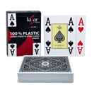 Poker Kort Lazar 2210 Plast Svart 4 Index
